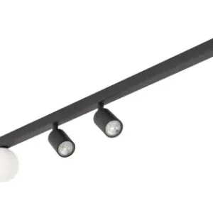 Legkelendőbb TK Lighting Vox fekete mennyezeti lámpa (TK-10003) GU10+G9 6 izzós IP20