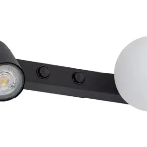 TK Lighting Vox fekete falikar (TK-10148) GU10+G9 2 izzós IP20 Alacsony ár