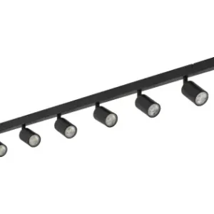 TK Lighting Top fekete mennyezeti spotlámpa (TK-6179) GU10 8 izzós IP20 Gyors kiszállítás