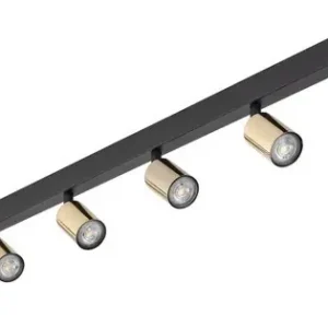 TK Lighting Top arany-fekete mennyezeti spotlámpa (TK-5970) GU10 6 izzós IP20 Vedd meg most