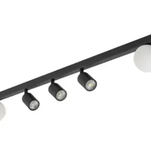 TK Lighting Vox fekete mennyezeti lámpa (TK-10004) GU10+G9 8 izzós IP20 Újdonság