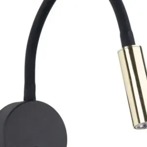 Bestseller TK Lighting Lagos fekete-arany falikar (TK-10039) G9 1 izzós IP20