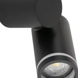 Nézd meg most TK Lighting Jet fekete mennyezeti spotlámpa (TK-5349) GU10 1 izzós IP20