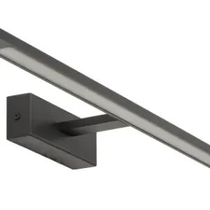 Rendeld meg most TK Lighting Gallery fekete LED tükörvilágítás (TK-18002) LED 1 izzós IP44