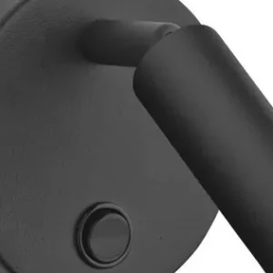 Szuper ajánlat TK Lighting Enzo fekete fali spotlámpa (TK-4237) G9 1 izzós IP20