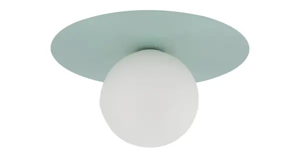 Olcsóbb TK Lighting Pixi zöld-fehér mennyezeti lámpa (TK-10229) G9 1 izzós IP20