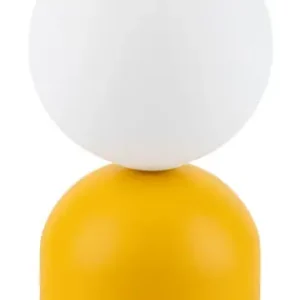 TK Lighting Miki sárga-fehér asztali lámpa (TK-16040) G9 1 izzós IP20 Biztonságos fizetés
