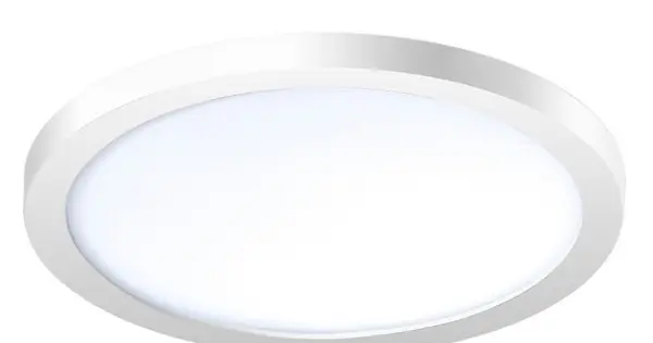 Azzardo Slim Round fehér LED beépíthető lámpa (AZ-2842) LED 1 izzós IP44 Különleges ajánlat