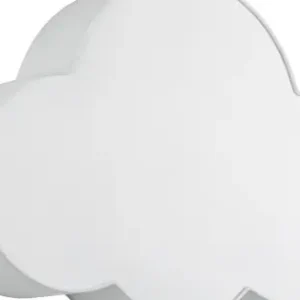 Gyors szállítás TK Lighting Cloud szürke-fehér fali/mennyezeti lámpa (TK-3145) E27 4 izzós IP20