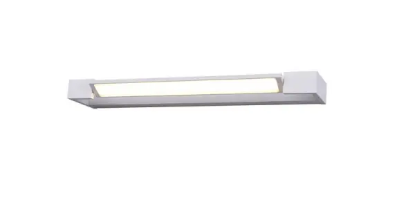 Azzardo Dali fehér LED fali lámpa (AZ-2795) LED 1 izzós IP44 Azonnali szállítás