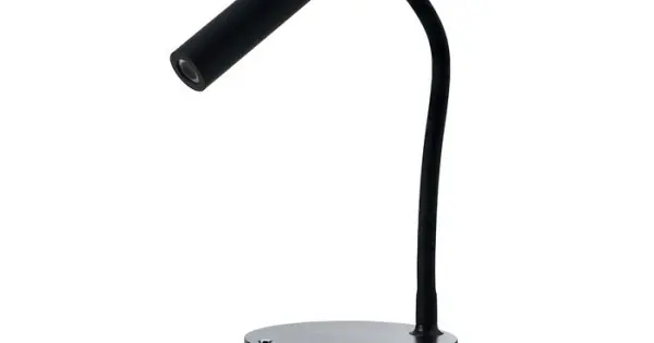 Azzardo Olmo fekete LED asztali lámpa (AZ-5912) LED 1 izzós IP20 Kiárusítás