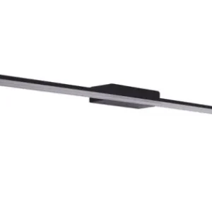 Akció Azzardo Epsilon fekete LED tükörvilágítás (AZ-3350) LED 1 izzós IP44