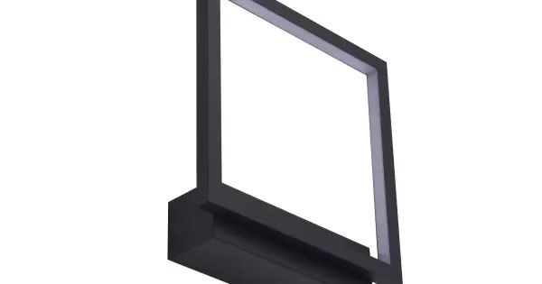 Népszerű Azzardo Opera fekete LED fali lámpa (AZ-3141) LED 1 izzós IP20