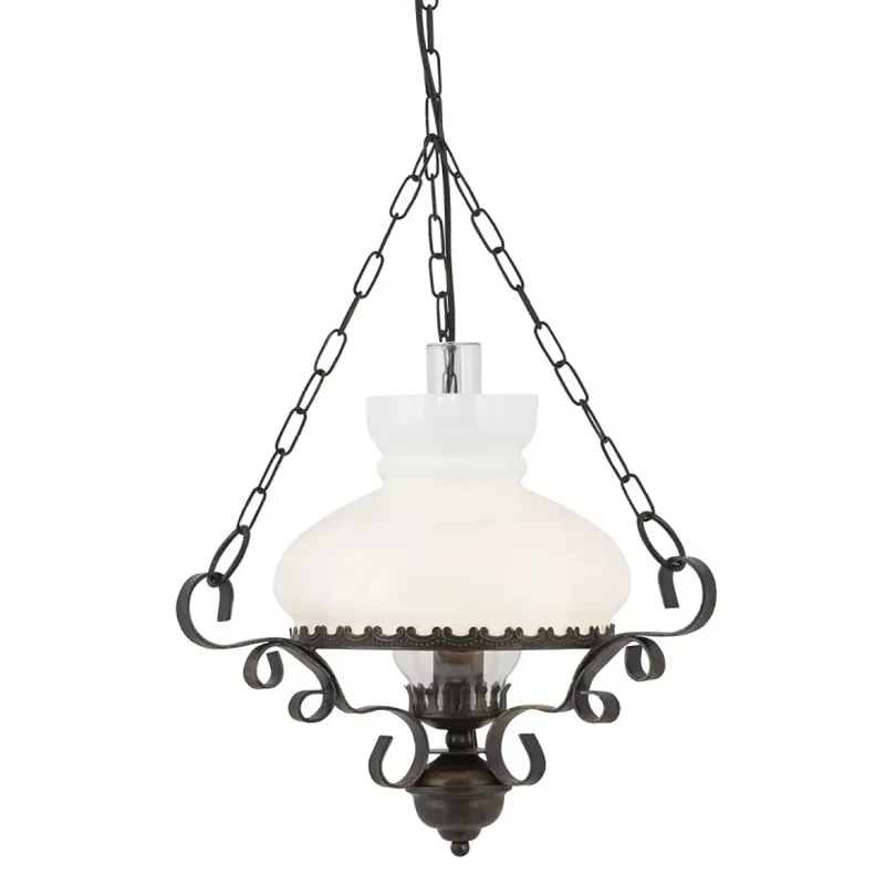 Prémium Oil Lantern - 1 izzós függeszték lámpa - Searchlight-576RU