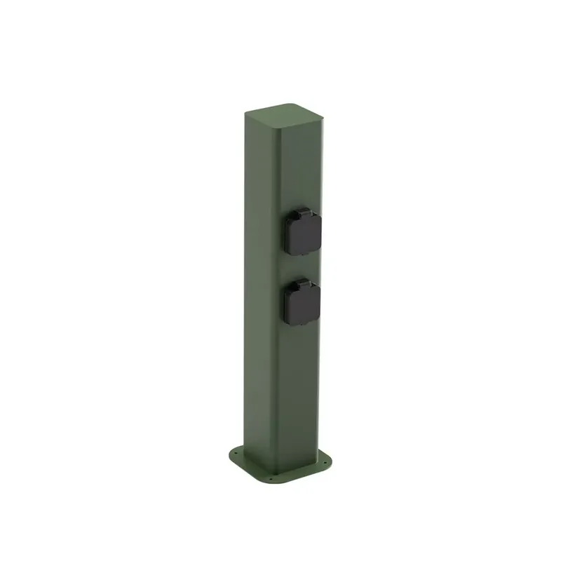 VOLT kültéri konnektor oszlop sötétzöld, m 50cm, 2db 230V - Redo-90619 akc Kedvezmény
