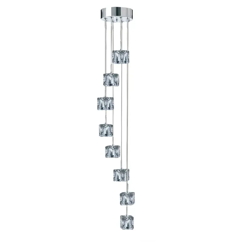 Azonnal elérhető ICE CUBES - 8 izzós függeszték lámpa - Searchlight-6778-8-LED