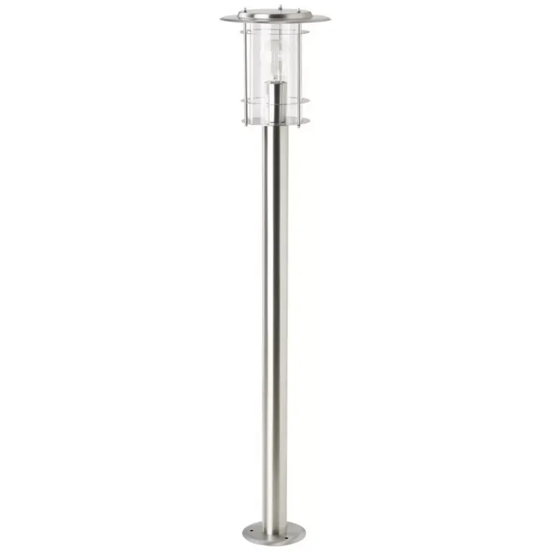 York - kültéri világítás, álló lámpa, nemesacél, E27; 101 cm - BRILLIANT-44785/82 Szuper akció