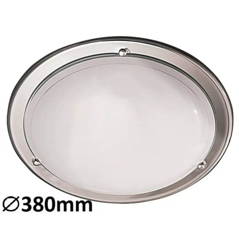 Ufo Mennyezeti lámpa,380mm, E27 2x MAX 60W - Raba-5143 Azonnali szállítás