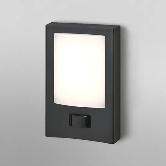 Legkelendőbb OSRAM LED-érzékelős kültéri falilámpa ENDURA STYLE ENTRANCE grafit