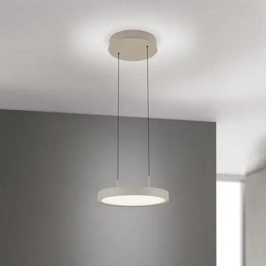LED lógó világítás Teide, khaki, 1 izzó, fém, 2700 K Szuper akció