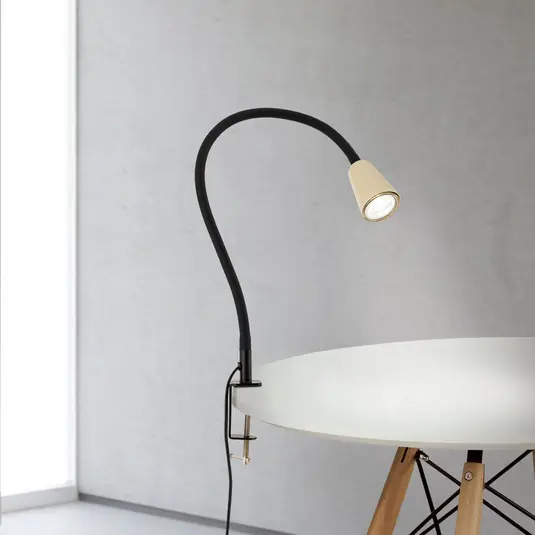 Vedd meg most Dotty asztali világítás, khaki, magasság 65 cm, szorító, GU10