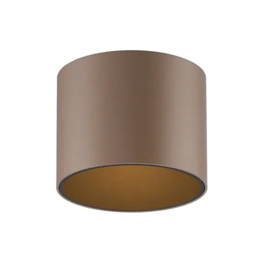 Akciós ár PURE Point LED fürdőszoba mennyezeti lámpa, bronz színű, Ø 18 cm, IP44