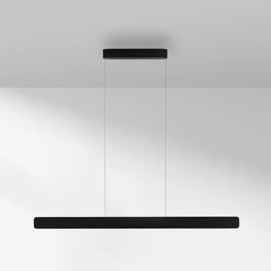 Csak ma Paul Neuhaus LED lógó világítás Q-Stretto, fekete, 120 cm