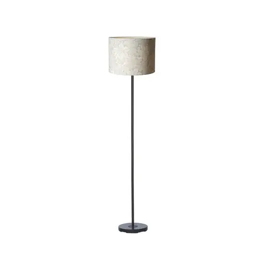 Kihagyhatatlan ajánlat Amy álló világítás, bézs/fekete, magasság 150 cm, textil, E27
