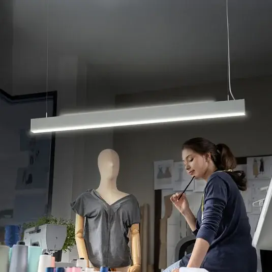 Népszerű OSRAM LED lógó lámpa Office line Cuboid fehér 4000 K dimmelhető
