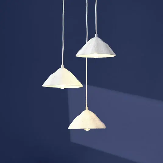 Kedvezményes ár OSRAM Decor Lotus Leaf lógó lámpa, 3 izzós, fehér, papír, E14