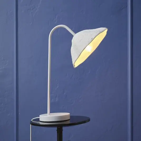 Vásárlói kedvenc OSRAM asztali lámpa Decor Lotus Leaf, 1 izzó, fehér, papír, E14