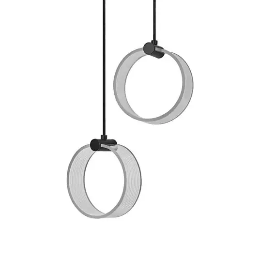 OSRAM LED lógó világítás Decor Circle, 2 izzós, CCT, fekete Olcsóbb