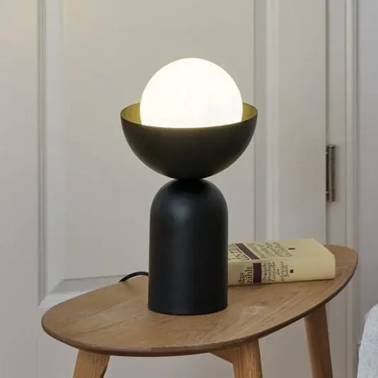 OSRAM asztali világítás Decor Bowl, fekete, acél, E14 Exkluzív ajánlat