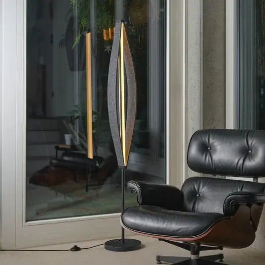 Végkiárusítás OSRAM LED álló világítás Decor Flat Felt, szürke, filc, 3000 K