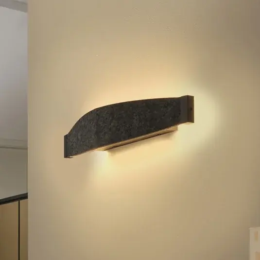 OSRAM LED fali lámpa Decor Flat Felt, szürke, filc, 3000 K Azonnali szállítás