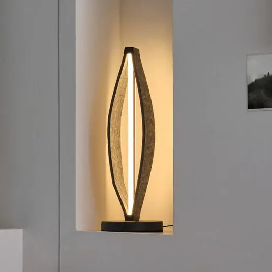 Csak ma OSRAM LED asztali lámpa Decor Flat Felt szürke, filc, 3000 K