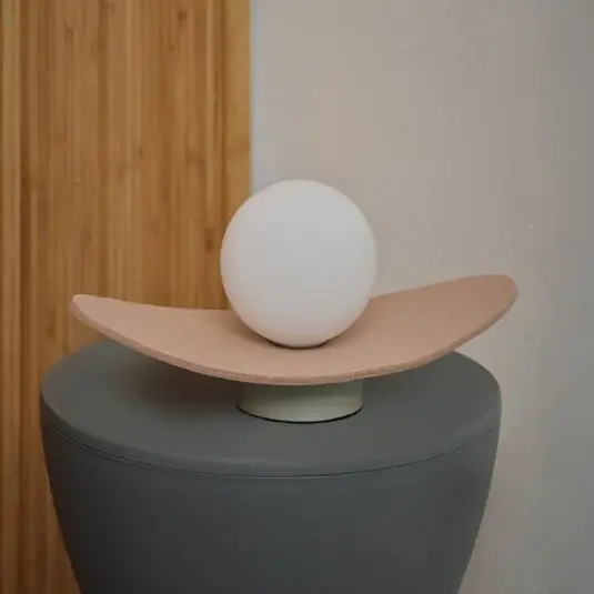 Vásárlói kedvenc OSRAM Decor Pearl asztali világítás, bézs, filc, G9
