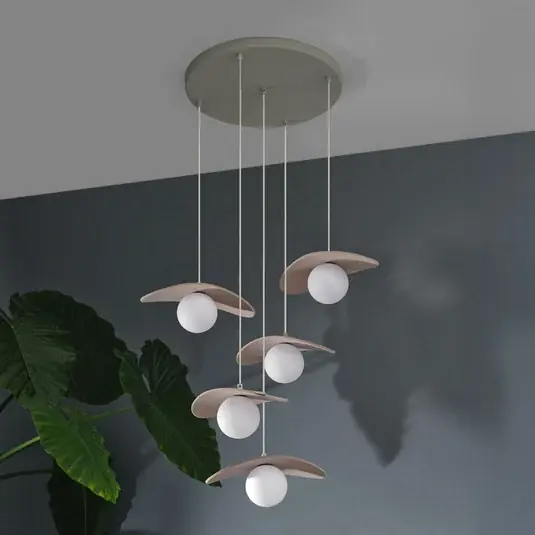 OSRAM Decor Pearl lógó világítás, 5 izzós, bézs, filc, G9 Kedvezmény