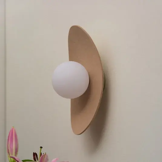 Azonnal elérhető OSRAM Decor Pearl fali világítás, bézs, filc, G9