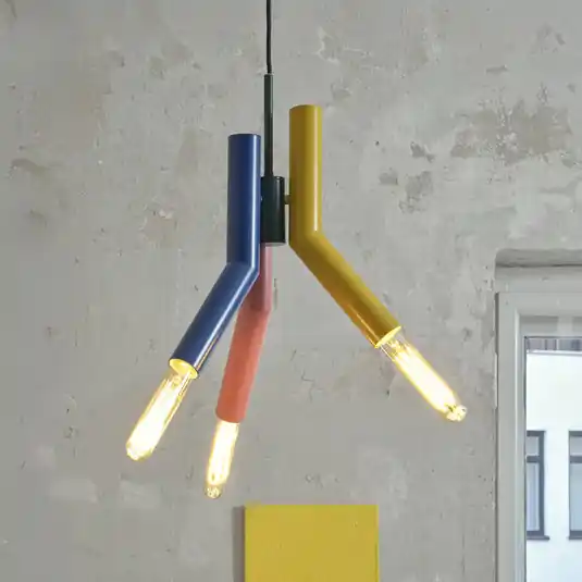 Vedd meg most OSRAM Decor Straw lógó világítás, 3 izzós, acél, színes, E27