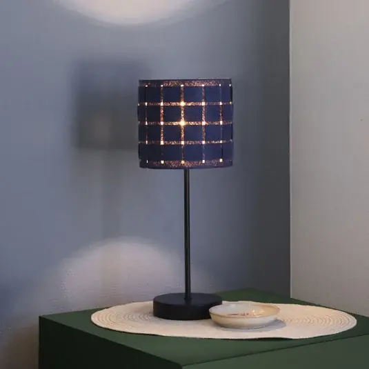Végkiárusítás OSRAM asztali lámpa Decor Felt Weaving Stand, szürke, filc, E14
