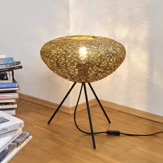 Biztonságos fizetés OSRAM asztali világítás Decor Paper Drop, háromlábú, bézs, E27