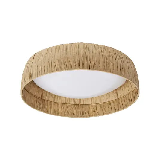 Végkiárusítás OSRAM LED mennyezeti lámpa Decor Bamboo Paper, Ø 40 cm, bambusz