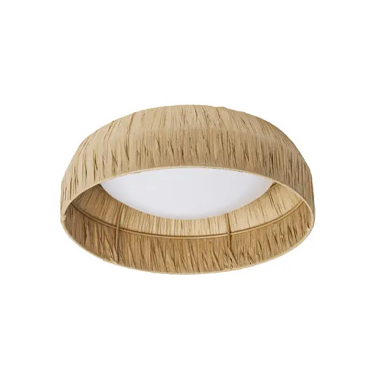 Vedd meg online OSRAM LED mennyezeti lámpa Decor Bamboo Paper, Ø 30 cm, bambusz