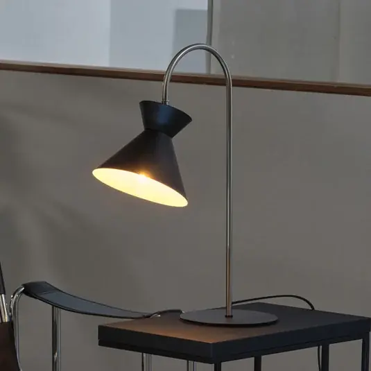 OSRAM Decor Waist asztali világítás, acél, fekete, E27 Rendeld meg most