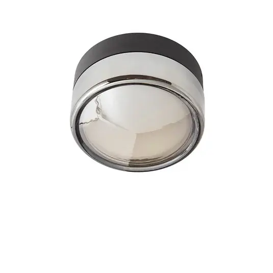 LOOM DESIGN LED mennyezeti világítás Otto Convex, szürke, IP65 Kihagyhatatlan ajánlat