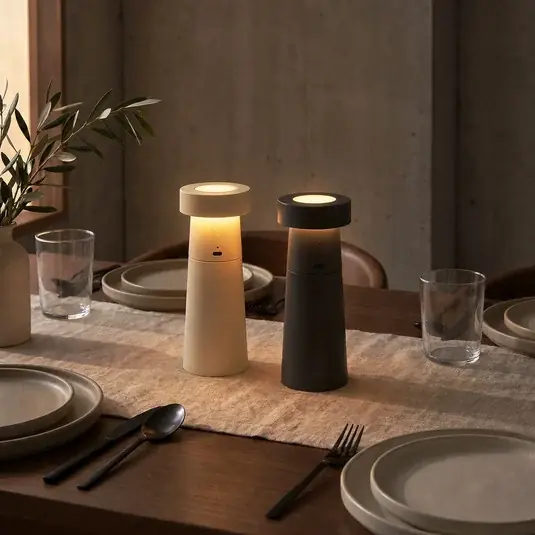Kihagyhatatlan ajánlat Lucande LED só- és borsszóró Salt & Pepper, 2 darabos szett