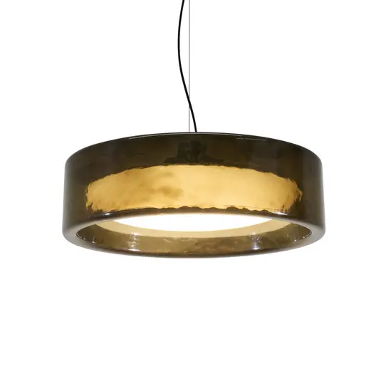 Szuper ajánlat MARSET LED lógó lámpa Ringo, Ø 70 cm, sötét füstszürke