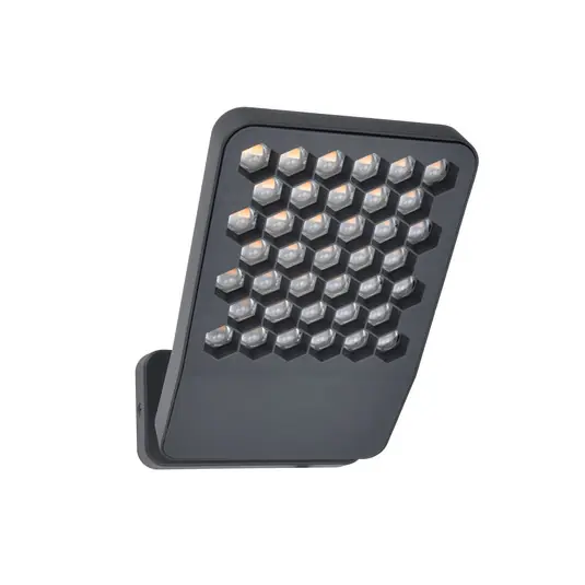 Biztonságos fizetés ATLANTIS LED kültéri fali világítás, sötét szürke, 22 cm, fém, IP54
