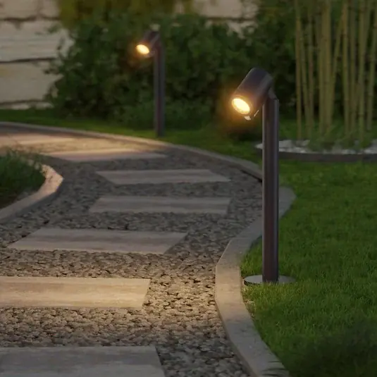 Alacsony ár STEINEL Way SC LED talapzati lámpa, érzékelővel, fekete, IP65, RGBWW